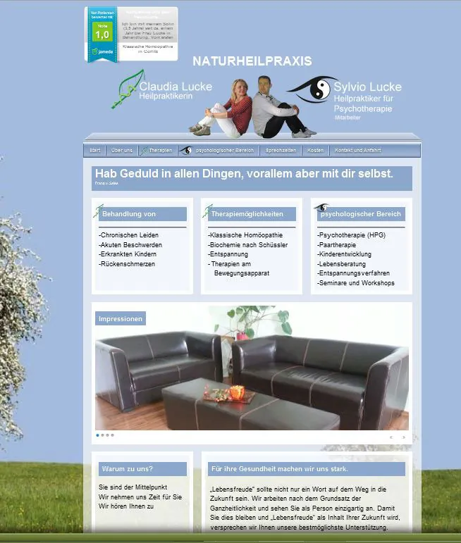 Heilpraktikerin Lucke – Webseite · Naturheilkunde